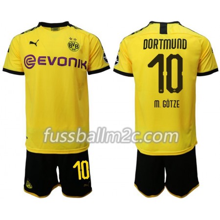 Fußballtrikots Borussia Dortmund Mario Gotze 10 Kinder Heim Trikotsatz 2019-2020